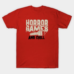 Horror Games and Chill T-Shirt